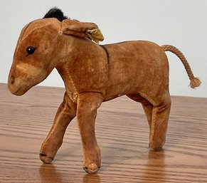 Vintage Steiff Velvet Donkey