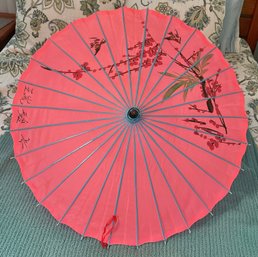 Hand Painted Japanese Parasol