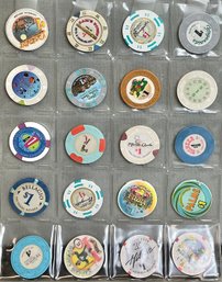 #3 - 20 Obsolete Casino Chips