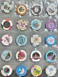 #4 - 20 Obsolete Casino Chips