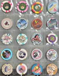 #5 - 20 Obsolete Casino Chips