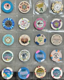 #7 - 20 Obsolete Casino Chips