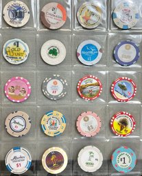 #9 - 20 Obsolete Casino Chips