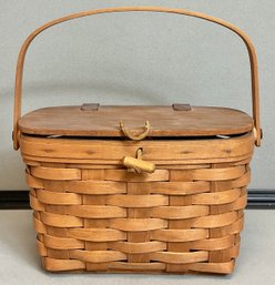 Vintage Longaberger Purse Basket