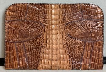 Genuine Alligator Skin File Folder
