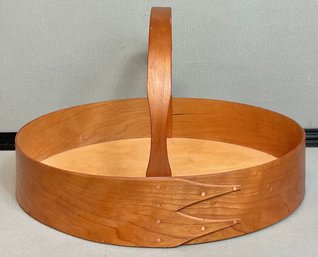 Vintage Shaker Style Bentwood Basket - Orleans Carpenters