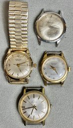 4 Vintage Mens Watches