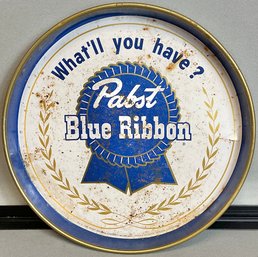 Pabst Blue Ribbon Beer Tray