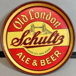 Schultz Old London Ale Beer Tray