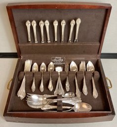 Roger Bros. Silver Plate Service For 8  Extras - Remembrance