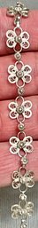 Signed Sterling Filigree Bracelet