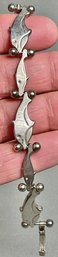 Sterling Dolphin Link Bracelet