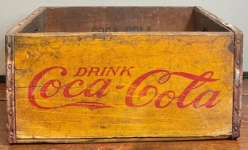 Large 1940s Coca Cola Crate