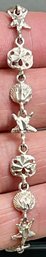 Sterling Sea Theme Bracelet