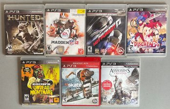 #4 - 7pc Play Station 3 Games