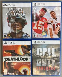 #5 - 4pc Play Station 5 Games