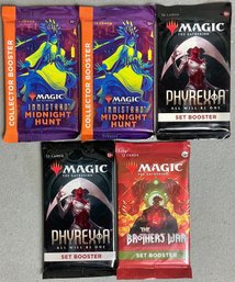 5 Sealed Packs Magic The Gathering Cards - New