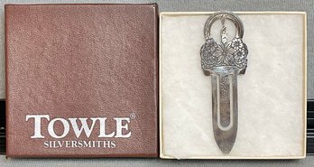 Towle Sterling Holiday Bookmark
