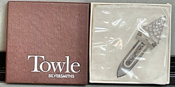 Towle Sterling Christmas Tree Bookmark - New