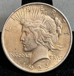 1924 Peace Silver Dollar