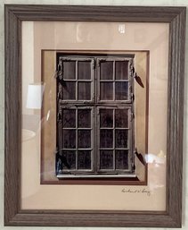 #8 - Signed Photo Print Window