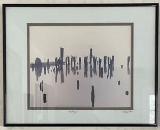 #14 - Original Signed Photo Print - Pilings