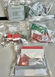 5 Bags Plasticville  Buildings & Accessories