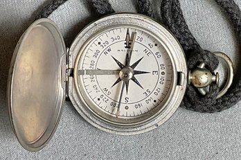 Vintage Waltham U.S. Military Compass