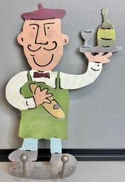 Metal Chef Hook Rack