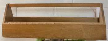 Wood Carpenters Tool Tray
