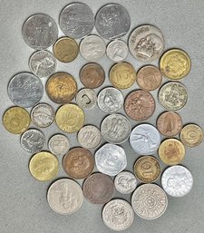 Vintage Foreign Coins