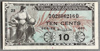 1951-54 U.S. Military Payment Certificate