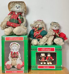 House Of Lloyd - 3 Bunny Figures