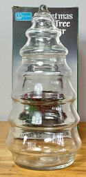 Anchor Hocking Christmas Tree Jar