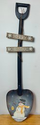 Merry Christmas Decorative Shovel