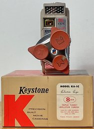Vintage Keystone 8mm Electric Eye Movie Camera