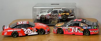 3 Vintage Die-cast Race Cars