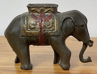 Antique A.C. Williams Cast Iron Elephant Mechanical Bank