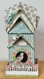 Paper Craft Birdhouse W/ 5 Cards