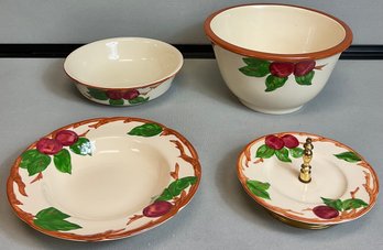 4pc Franciscan Apple - Mixing Bowl/ Misc.