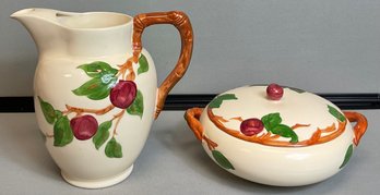2pc Franciscan Apple - Pitcher/ Covered Casserole