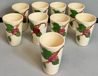 9pc Franciscan Apple - Tumblers