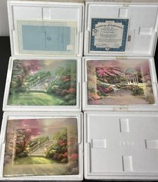 3 Thomas Kinkade Bradford Exchange Wall Plaques - Large
