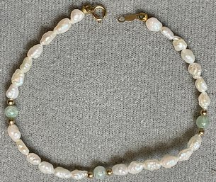 14k Freshwater Pearl Bracelet