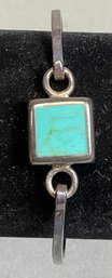 Sterling Silver & Turquoise Bangle Bracelet