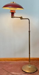 Awesome Mid Century Adjustable Floor Lamp - Gerald Thurston Style