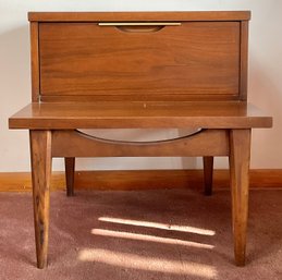 Mid Century Kent Coffey Tableau Walnut Nightstand