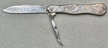 Antique Sterling Fruit Knife