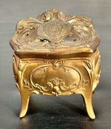 Vintage West Point Academy Jewelry Casket
