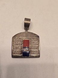 Richard Begay Sterling Silver Pendant